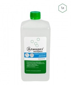 Алмадез-экспресс – Средство 2 в 1: кожный антисептик и дезинфекция поверхностей, 1 л.
