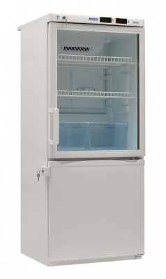 Виталия ХЛ-250 "POZIS" Cтекло - Холодильник комбинированный лабораторный