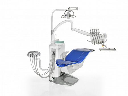 Fedesa Coral LUX - стоматологическая установка с верхней подачей инструментов