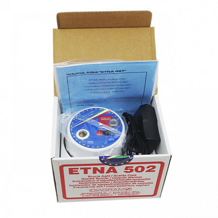 Diagram ETNA 502 - прибор для утилизации игл (деструктор игл, иглосжигатель) с функцией подогрева для карпул