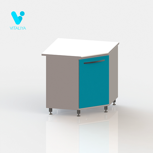 ВИТАЛИЯ ТУ ЛЮКС — Медицинская тумба на хромированных ножках