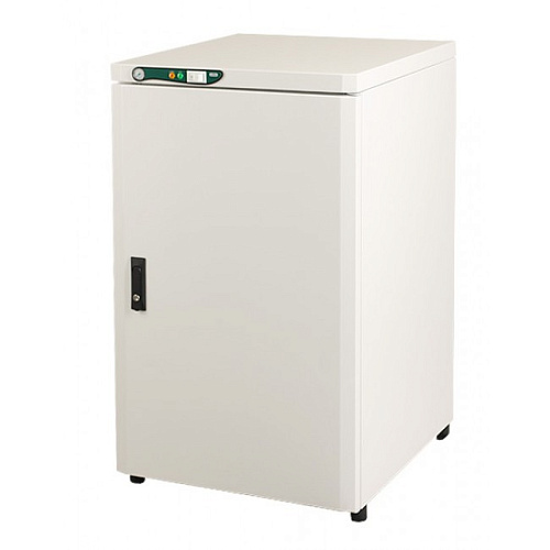 EKOM DK50 PLUS M - безмасляный компрессор для одной стоматологической установки без кожуха, с осушителем, с ресивером 25 л (6 - 8 бар)